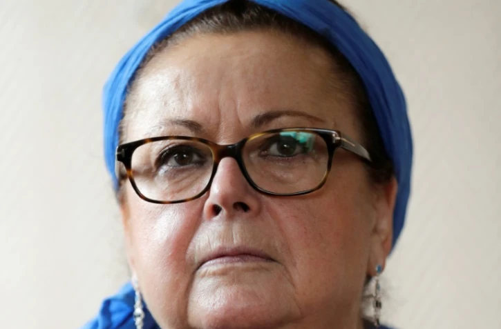 La présidente d'honneur du Parti chrétien-démocrate (PCD) Christine Boutin, le 21 octobre 2017 à Rambouillet en région parisienne