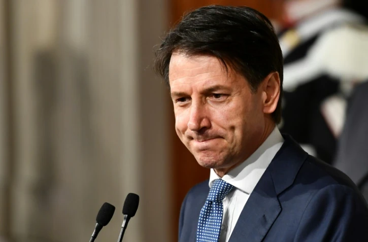 Giuseppe Conte à Rome, le 23 mai 2018