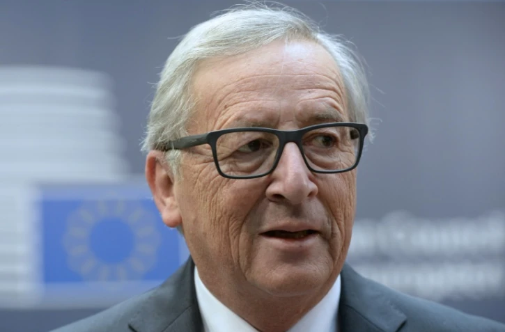 Jean-Claude Juncker à son arrivée au sommet européen le 15 octobre 2015 à Bruxelles