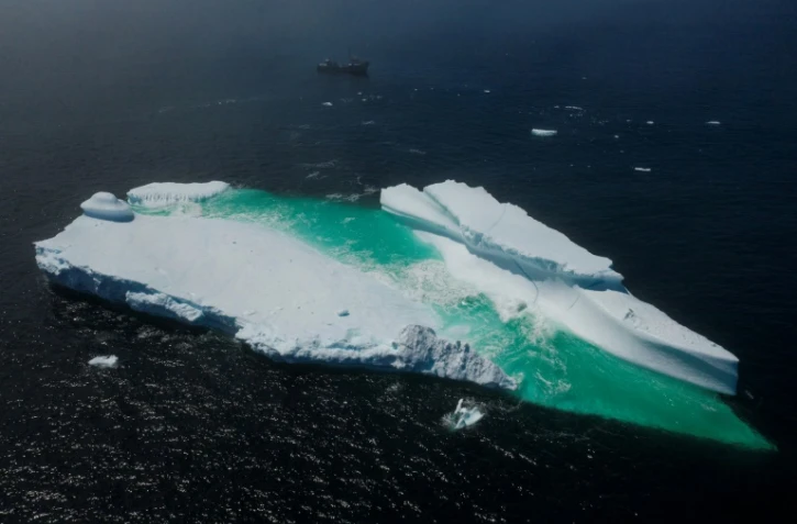Un iceberg flotte près de Terre-Neuve, le 29 juin 2019.