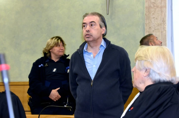 Le jardinier français Jean-Louis Cayrou à l'ouverture de son procès à Rodez, le 23 mai 2016