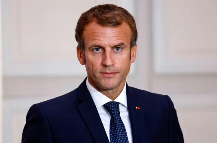 Le président Emmanuel Macron, le 28 septembre 2021 à l'Elysée, à Paris