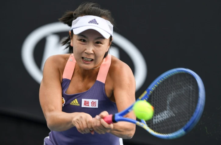 La championne de tennis chinoise Peng Shuai pendant l'Open d'Australie, le 21 janvier 2020 à Melbourne