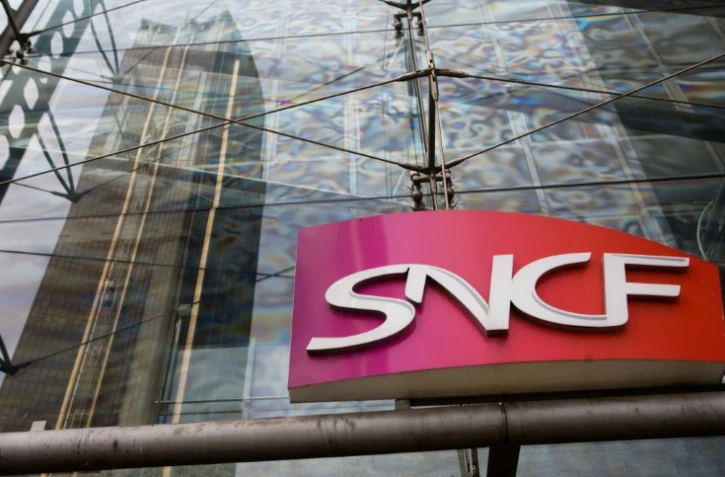 Le logo de la SNCF, le 10 mars 2010