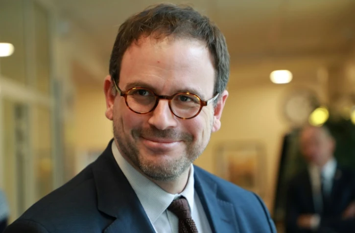 Aurélien Rousseau, alors directeur de l'Agence régionale (ARS) d'Ile-de-France, le 6 mars 2020 à Paris