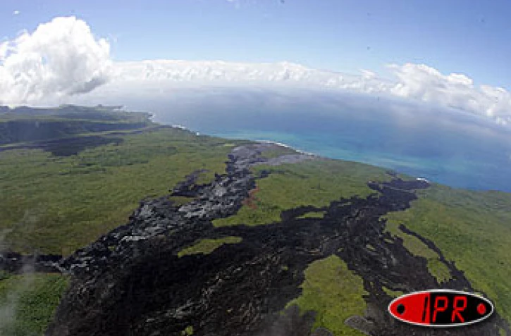 Jeudi 9 septembre 2004 - 

Fin d'éruption au piton de la Fournaise