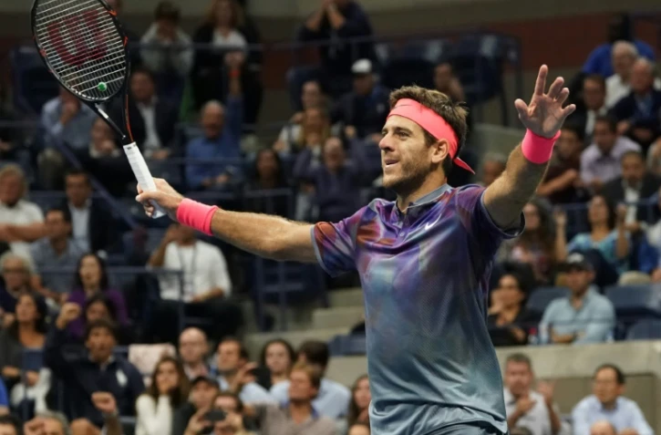 L\'Argentin Juan Martin del Potro 