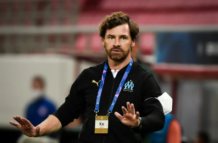 L'entraîneur de l'OM Andre Villas Boas, lors de la défaite contre Olympiakos au Pirée le 21 octobre  2020