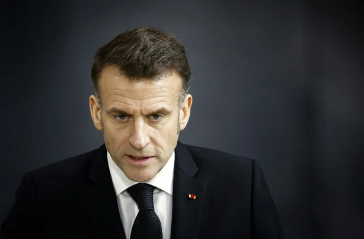 Emmanuel Macron à l'Ile Longue le 2 mars 2026