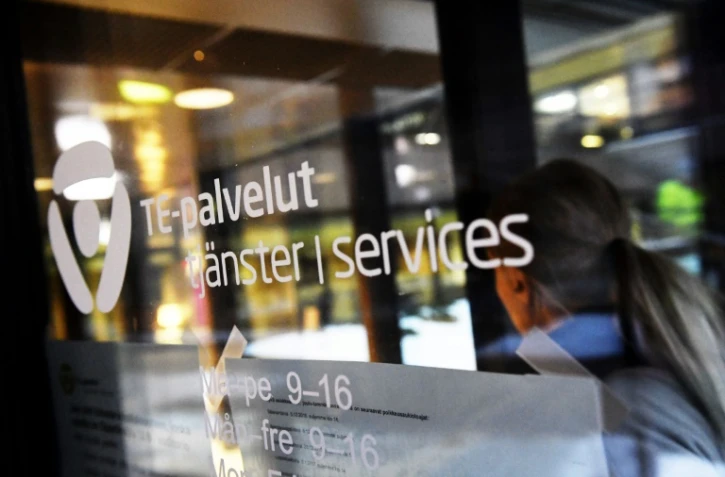 Une agence d'aide Ă la recherche d'emploi Ă Helsinski, en Finlande, le 10 janvier 2017