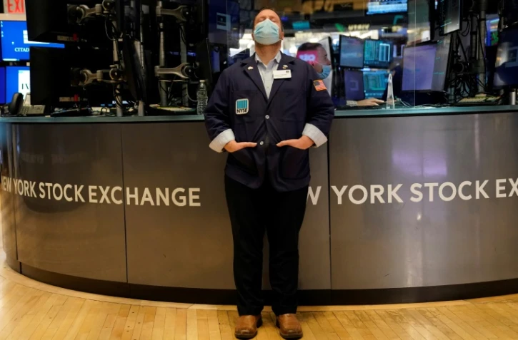 A la Bourse de New York, le 14 janvier 2022