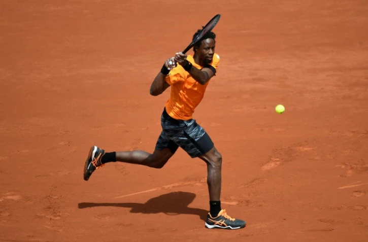 Le Français Gaël Monfils face à son compatriote Richard gasquet, le 4 juin 2017 à Roland-Garros