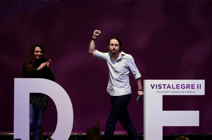 Le chef du parti de gauche radical espagnol Pablo Iglesias à Madrid, le 11 février 2017