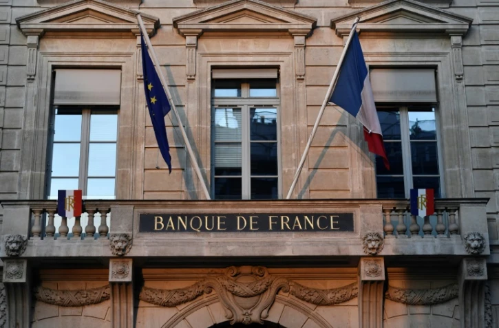 Le siège de la Banque de France à Paris le 15 janvier 2020