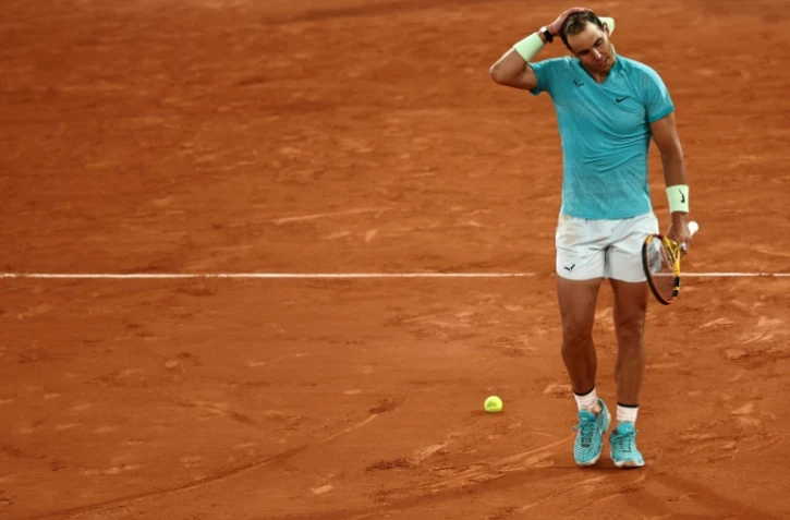 Rafael Nadal après sa défaite au premier tour de Roland-Garros contre Alexander Zverev, le 27 mai 2024 à Paris
