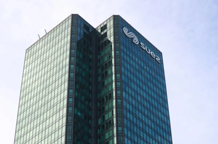 Le siège du groupe Suez à La Defense près de Paris le 7 septembre 2020.