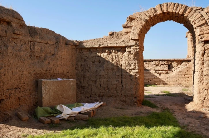 Le site archéologique de Nimrod, au sud de Mossoul, en Irak le 3 janvier 2025