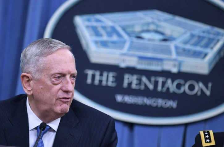 Le secrétaire à la Défense américaine James Mattis le 11 avril 2017 à Washington