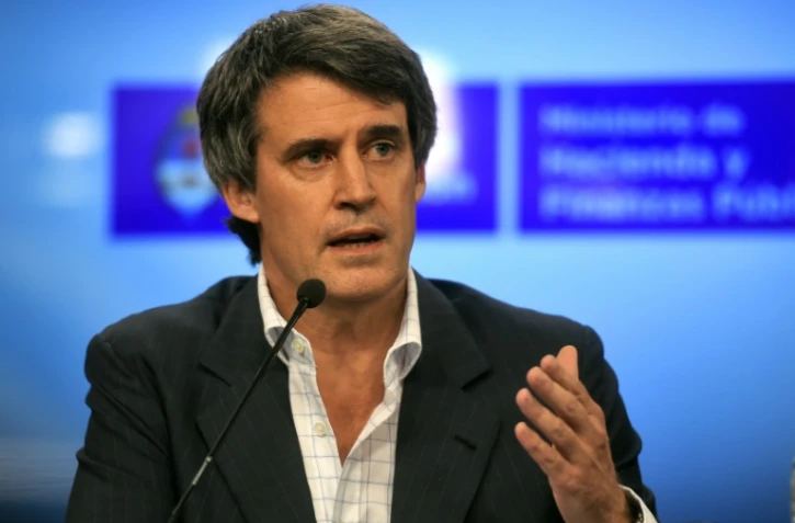 Le ministre argentin du Budget et des Finances Alfonso Prat-Gay, le 16 décembre 2015 à Buenos Aires
