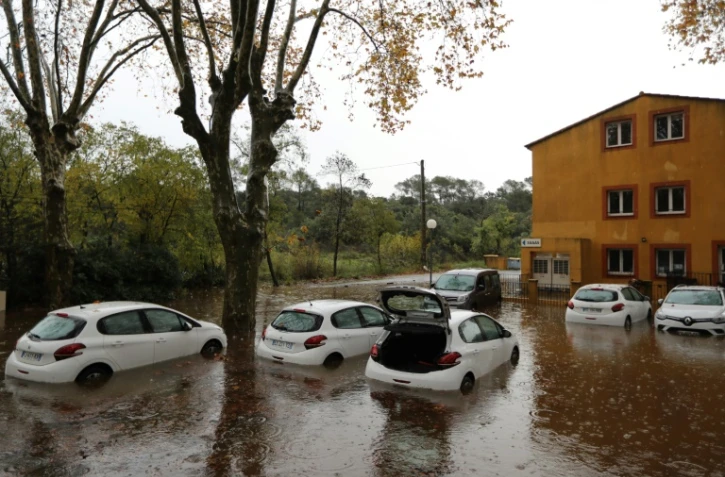 Crue à Roquebrune-sur-Argens le 24 novembre 2019