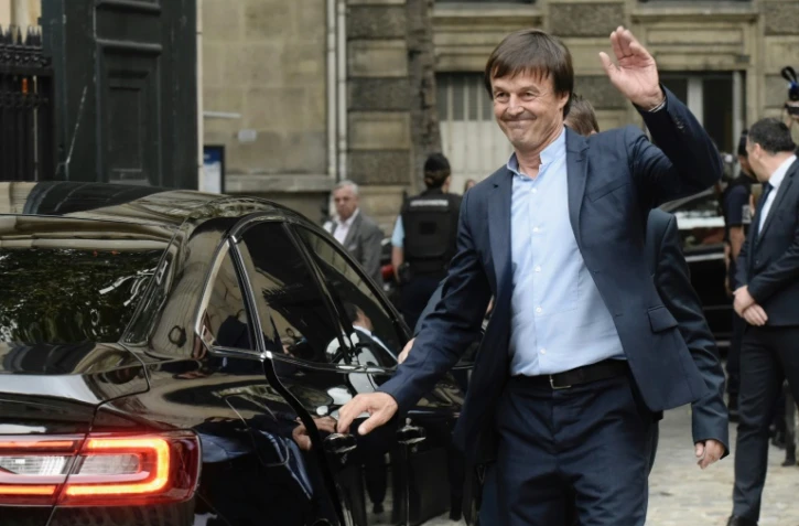 Départ de Nicolas Hulot du ministère de la Transition écologique le 4 septembre 2018