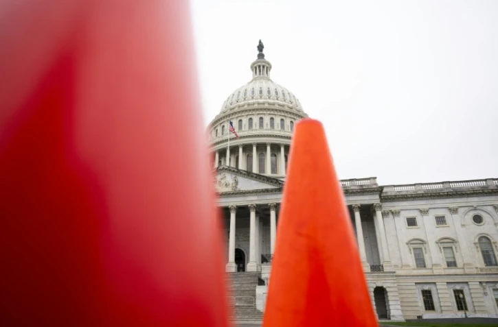 Le Capitole de Washington, siège du Congrès américain, le 5 avril 2025