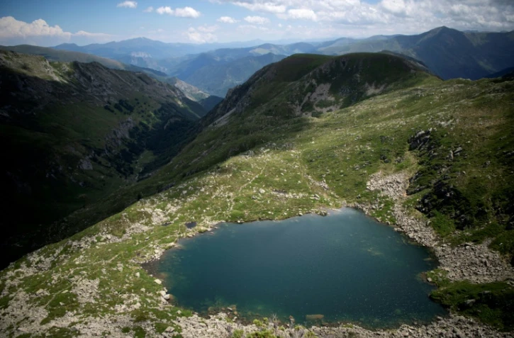 Le lac Alate, le 23 juin 2022 à Aulus-les-Bains, en Ariège