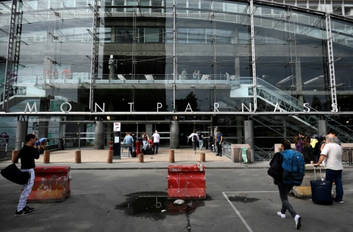 La gare Montparnasse Ă Paris, le 31 juillet 2017