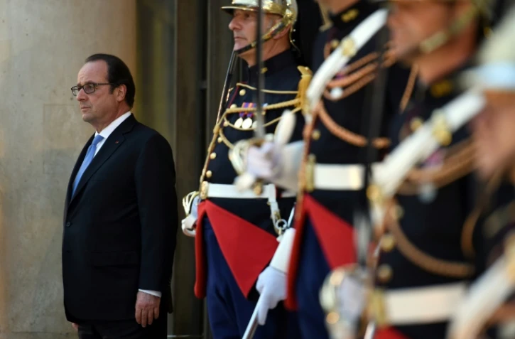 Le président François Hollande, le 21 juillet 2016 à l'Elysée