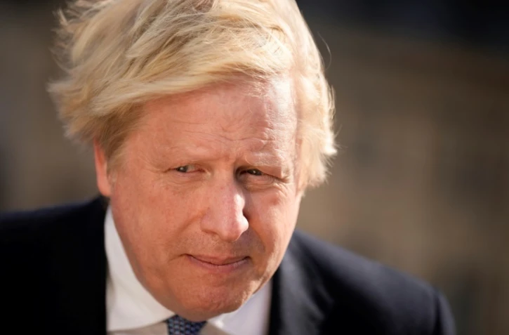 Le Premier ministre britannique Boris Johnson lors d'un sommet sur la sécurité à Munich, en Allemagne, le 19 février 2022