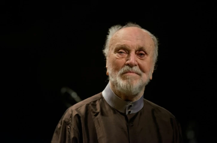 Le chef d'orchestre allemand Kurt Masur le 15 septembre 2012 sur l'île d'Usedom, dans le nord-ouest de l'Allemagne