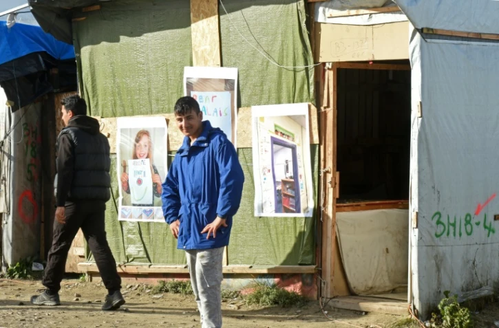 Un migrant de la "Jungle" de Calais, le 22 octobre 2016