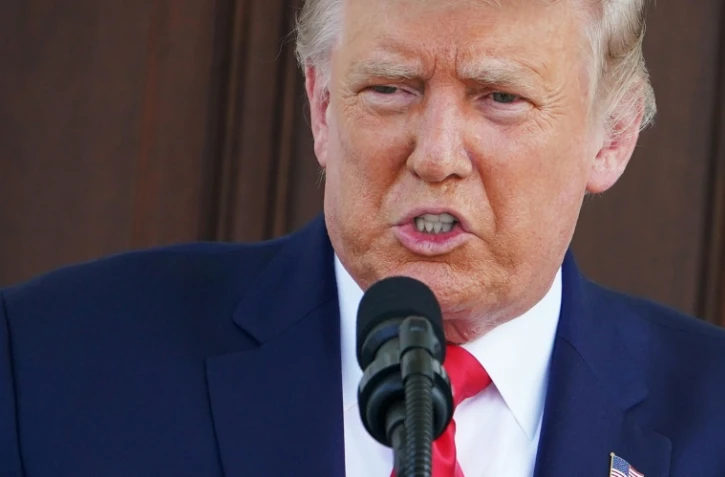 Le président américain s'exprime depuis la Maison Blanche le 7 septembre 2020