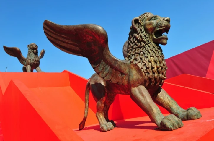 Les lions de la Mostra de Venise en août 2011