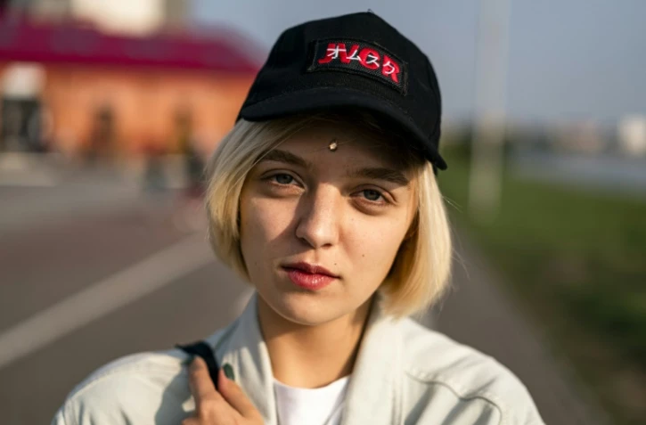 Sofia Khalioulina à Omsk, le 23 août 2020 lors d'un entretien avec l'AFP