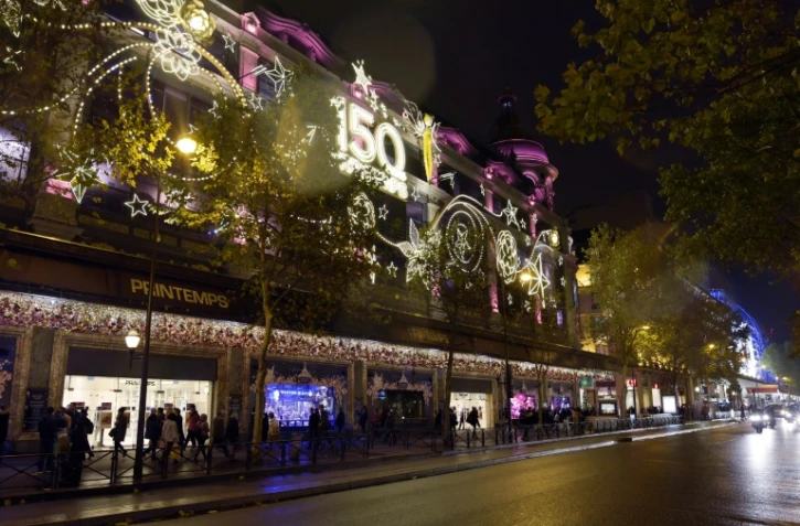 Le Printemps, à Paris, le 17 novembre 2015