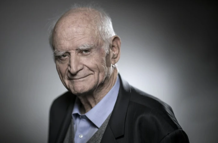 Le philosophe et académicien Michel Serres, le 2 février 2018 à Paris