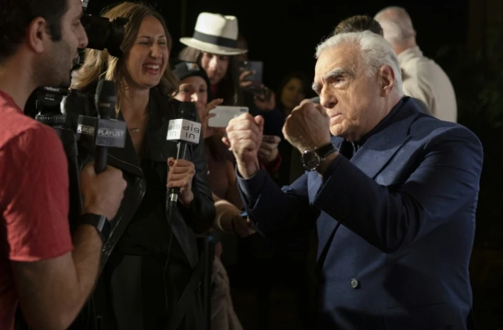 Le réalisateur Martin Scorsese, le 24 octobre 2019, lors de la première de "The Irishman" pour Netflix