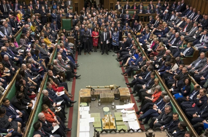 La Chambre des communes attend le résultat du vote sur le Brexit, le 12 mars 2019