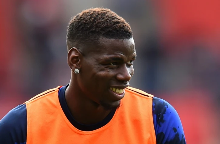 Le joueur français de Manchester United s'échauffe lors du match à Southampton le 31 août 2019