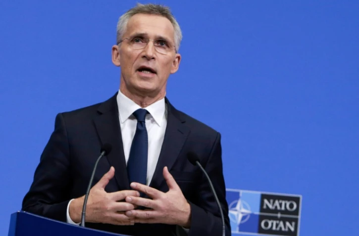 Le secrétaire général de l'OTAN Jens Stoltenberg, le 27 juin 2019 à Bruxelles