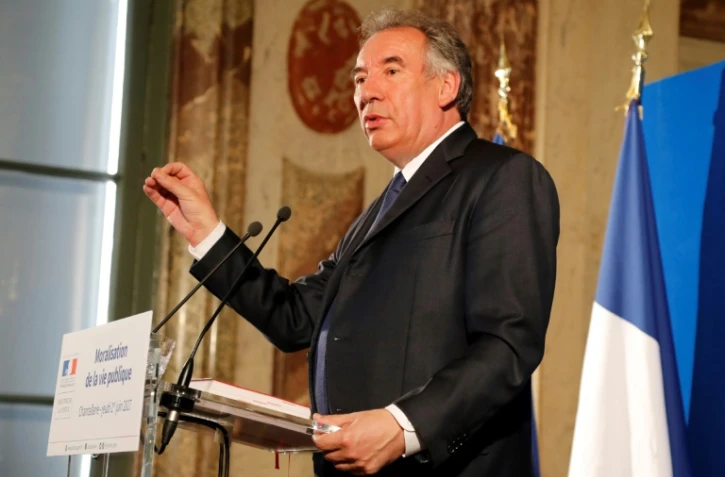 Le ministre de la Justice François Bayrou à Paris, le 1er juin 2017