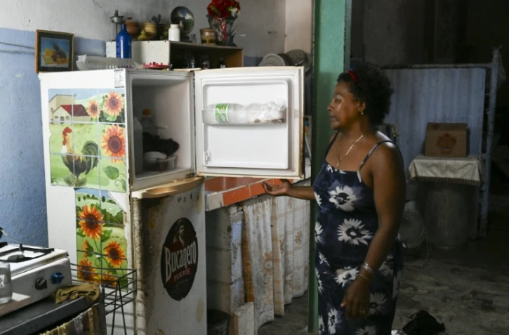 Arminda de la Cruz, dans son appartement de La Vieille Havane, Ă Cuba, le 18 mai 2026