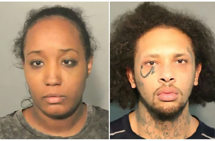 Ina Rogers (G) et Jonathan Allen (D), dont les dix enfants étaient soumis à la torture, étaient toujours en garde à vue le 16 mai 2018, photos obtenues auprès du bureau du procureur de Solano Californie