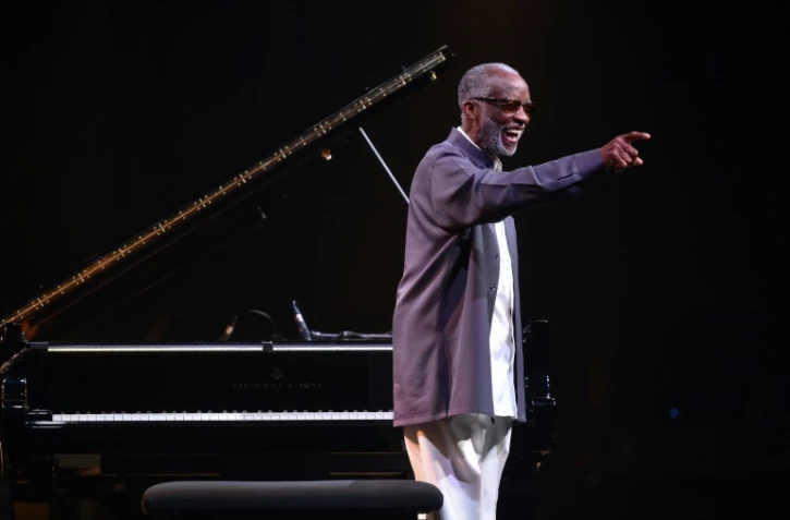 Le pianiste de jazz Ahmad Jamal à Marciac, le 3 août 2016