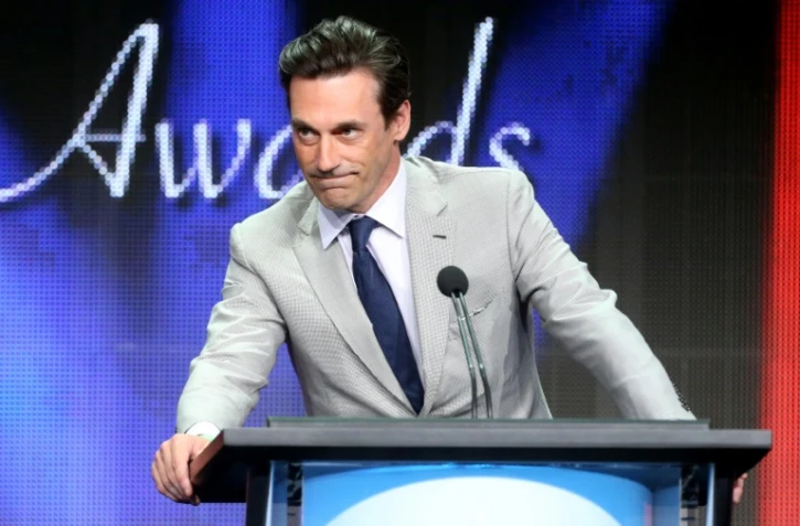 L'acteur Jon Hamm, personnage principal de la série Mad Men, le 8 août 2015 à Beverly Hills, en Californie