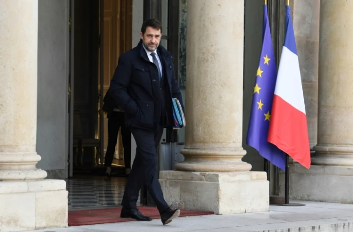 Le ministre de l'Intérieur Christophe Castaner, le 24 janvier 2020 à Paris