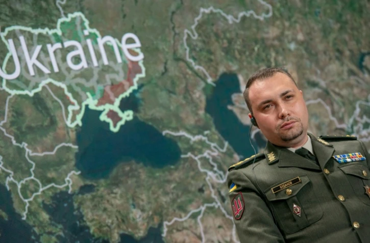 Photo diffusée le 9 septembre 2023 par la Fondation Victor Pinchuk de Kyrylo Boudanov, chef du renseignement militaire ukrainien, à Kiev