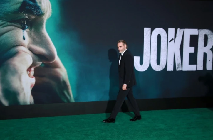Joaquin Phoenix à la première du "Joker" à Hollywood, le 28 septembre 2019