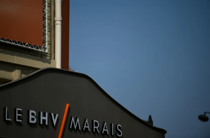 Le BHV-Marais Ă Paris le 18 mars 2016